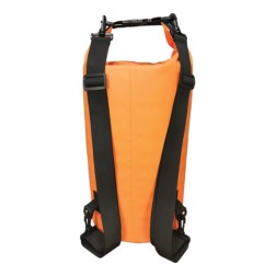 Dry Bag-20L Waterproof Lightweight Durable Orange/Black Maxi Trac - Kayaking, Canoeing, Boating, Watersports, Jet Skiing